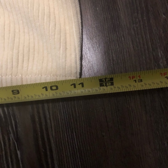 Urban Outfitters Baggy Corduroy Pants Women's 24 Wide Leg Cargo Carpenter Utilit - Picture 7 of 8